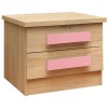Nightstand table Playroom Sonama-Pink FK331+FK336.02 40Χ48Χ39cm