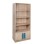Bookcase Playroom Sonama-Blue FK10146.02 80X35X180cm