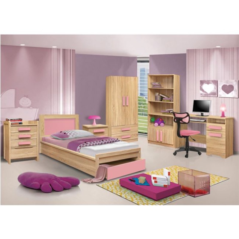 Drawer Playroom Sonama-Pink FK10217.03 63Χ40Χ80cm Drawer Playroom Sonama-Pink FK10217.03 63Χ40Χ80cm