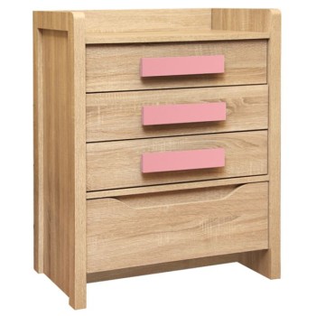 Drawer Playroom Sonama-Pink FK10217.03 63Χ40Χ80cm