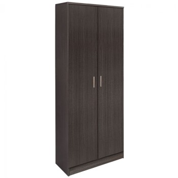 Wardrobe 2 Door with 3 Selves FK337.01 Zebrano 60x42x180