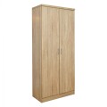 Wardrobe 2 Door with 3 Selves FK337.02 Sonama 60x42x180 Wardrobe 2 Door with 3 Selves FK337.02 Sonama 60x42x180