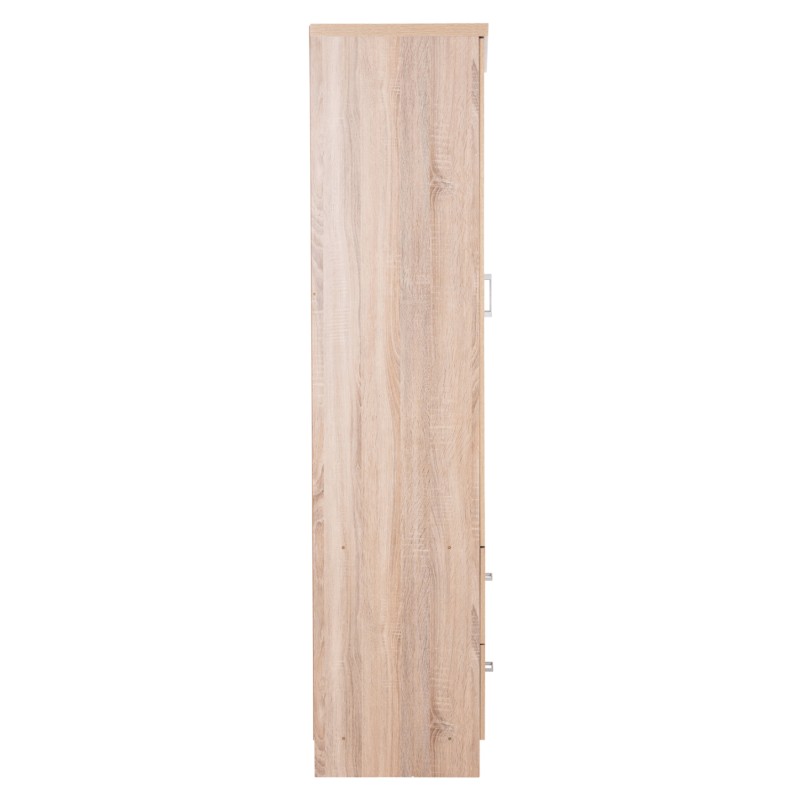 Wardrobe 2 Door with 2 drawers FK338.02 Sonama 80x41.5x180Ηcm. Wardrobe 2 Door with 2 drawers FK338.02 Sonama 80x41.5x180Ηcm.