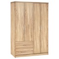 Wardrobe 4 Door with 2 Drawers FK339.02 Sonama 120x42x181 Wardrobe 4 Door with 2 Drawers FK339.02 Sonama 120x42x181