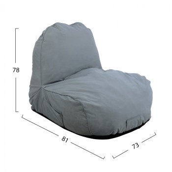 Pouf Cloud Armchair FK5112.10 Grey with UV Protection 6188 81x78x73 cm Pouf Cloud Armchair FK5112.10 Grey with UV Protection 6188 81x78x73 cm
