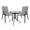 Set Dining Table 3 pieces with 2 chairs & Table FK5181.01