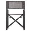 DIRECTOR'S CHAIR ALUMINUM DUPRE FK5094.01 GREY COLOR 57x48,5x85.5Hcm. DIRECTOR'S CHAIR ALUMINUM DUPRE FK5094.01 GREY COLOR 57x48,5x85.5Hcm.