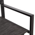 DIRECTOR'S CHAIR ALUMINUM DUPRE FK5094.01 GREY COLOR 57x48,5x85.5Hcm. DIRECTOR'S CHAIR ALUMINUM DUPRE FK5094.01 GREY COLOR 57x48,5x85.5Hcm.