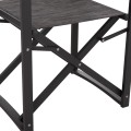 DIRECTOR'S CHAIR ALUMINUM DUPRE FK5094.01 GREY COLOR 57x48,5x85.5Hcm. DIRECTOR'S CHAIR ALUMINUM DUPRE FK5094.01 GREY COLOR 57x48,5x85.5Hcm.