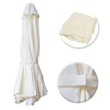 SPARE PART SHADE FOR UMBRELLA FK6002 4X4m-8 BEAMS (+12 AUXILIARY)--CREAM WHITE SPARE PART SHADE FOR UMBRELLA FK6002 4X4m-8 BEAMS (+12 AUXILIARY)--CREAM WHITE
