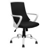 Οffice chair FK1053.01 Black with mesh and metal base 58x59x103 cm