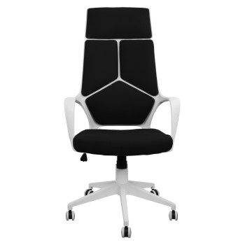 Office chair FK1054.01 Black and White Frame 64x61x126 cm Office chair FK1054.01 Black and White Frame 64x61x126 cm