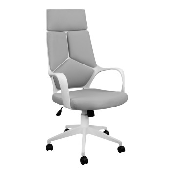 Office chair FK1054.21 Grey and White frame 64x61x126 cm