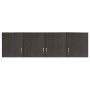 Loft Wardrobe 4 Door FK354.01 Zebrano 200x55.5x60