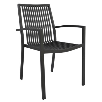 DINING CHAIR BRONCA FK5130.02 GREY ALUMINUM 54,2x59x83,5Hcm. DINING CHAIR BRONCA FK5130.02 GREY ALUMINUM 54,2x59x83,5Hcm.