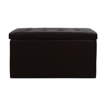 Stool with PU Brown Punk FK279.03 90x50x52cm Stool with PU Brown Punk FK279.03 90x50x52cm