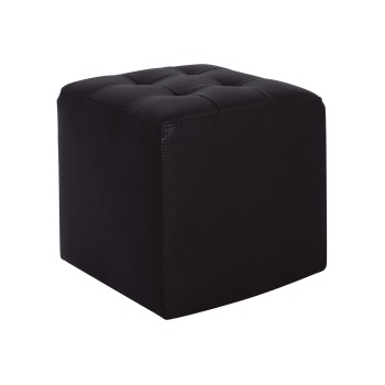 Stool 37x37x35cm With PU black Punk FK264.01