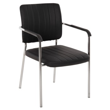 Conference chair with arms FK1070.01 Black 56,5x59x85 cm