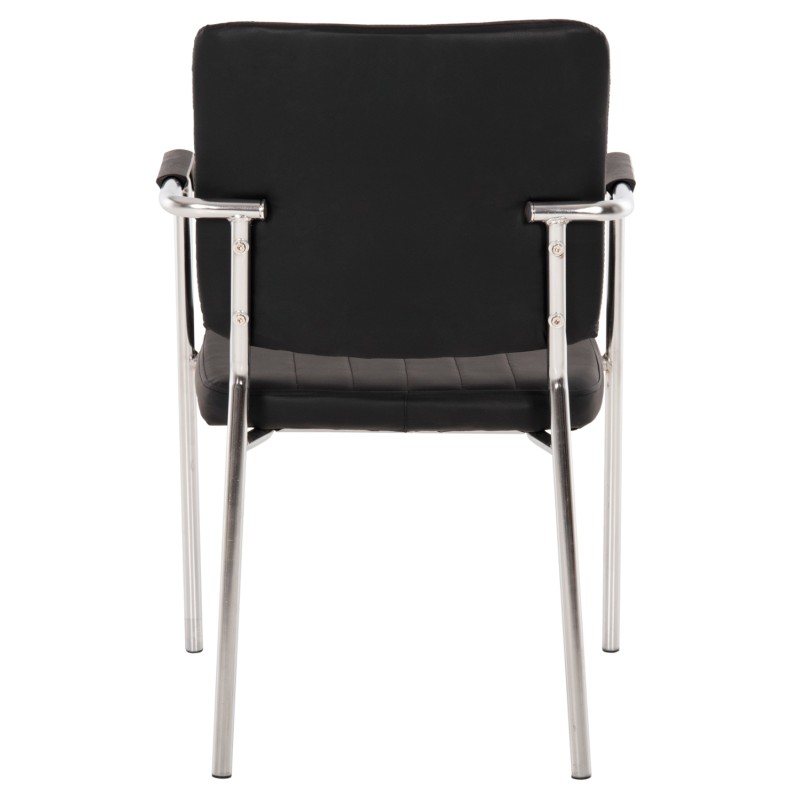 Conference chair with arms FK1070.01 Black 56,5x59x85 cm Conference chair with arms FK1070.01 Black 56,5x59x85 cm