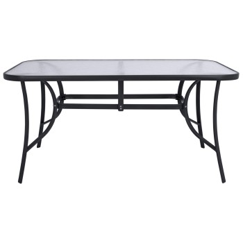 Table Metallic Grey 150X90Χ72 FK5145.01