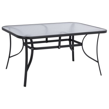 Table Metallic Grey 150X90Χ72 FK5145.01