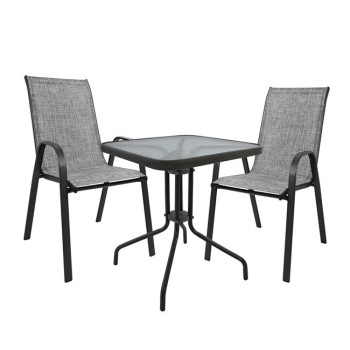 Set Dining Table 3 pieces and 2 chairs & 1 Table FK5183.01
