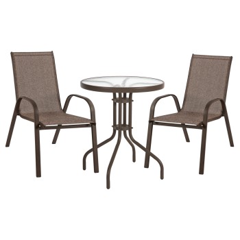 Set Dining Table 3 pieces Chairs & Table FK5181.02