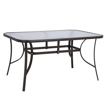 Table Metallic Brown 150X90Χ72 FK5145.02