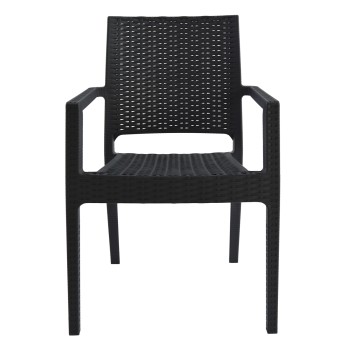 Chair with arms Polypropylene Dark Grey FK5134.01 57x55,5x89 cm