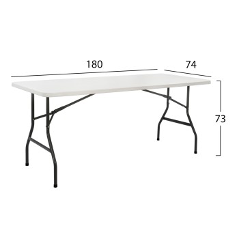 Table Catering-Conference FK5168 180x74x74 Foldable legs Table Catering-Conference FK5168 180x74x74 Foldable legs