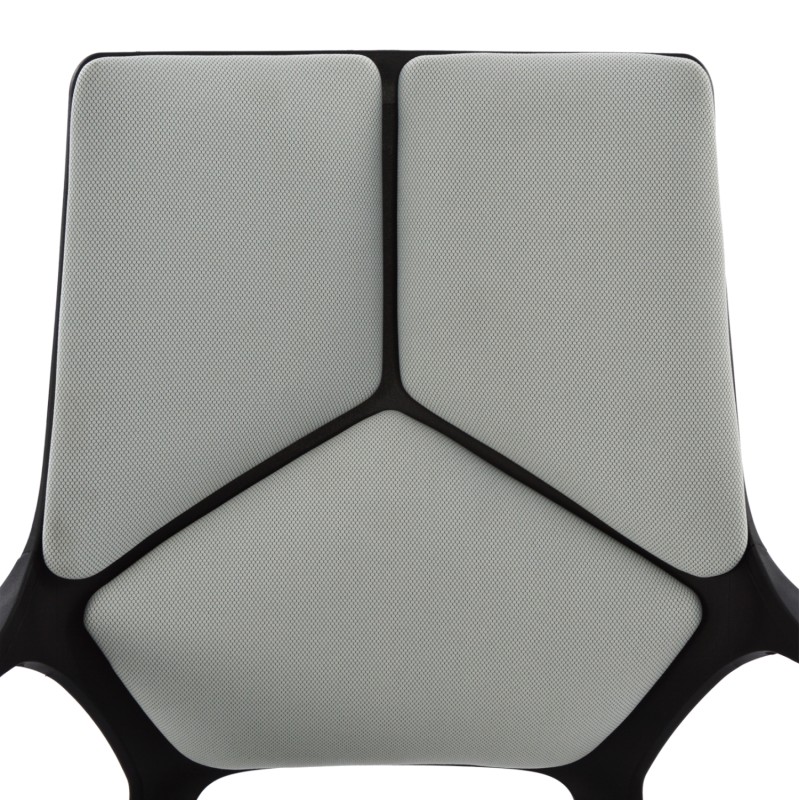 Conference chair FK1074.21 Grey and Black frame 64x60x94,5 cm Conference chair FK1074.21 Grey and Black frame 64x60x94,5 cm