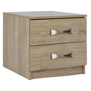 Bedside table with 2 drawers and handles FK2235.02 Sonama  48x40x42