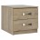 Bedside table with 2 drawers and handles FK2235.02 Sonama  48x40x42