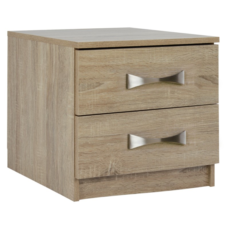 Bedside table with 2 drawers and handles FK2235.02 Sonama 48x40x42 Bedside table with 2 drawers and handles FK2235.02 Sonama 48x40x42