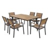 Set Dining Table 7pieces Grey FK5240.02