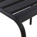 Metallic chair Black Jason FK5177.01 43x50x86cm Metallic chair Black Jason FK5177.01 43x50x86cm