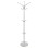 Hat/Coat Stand Metallic FK0039.02 rotating white with marble ''37x170 cm