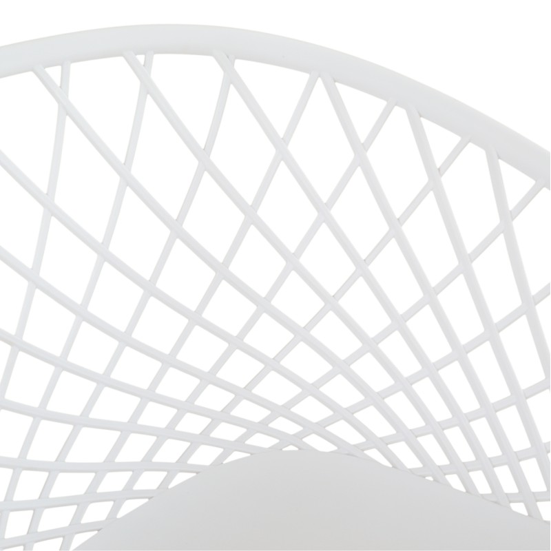 Armchair Polypropylene white Ariadne FK8001.01 62,5x56x80cm Armchair Polypropylene white Ariadne FK8001.01 62,5x56x80cm