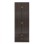 Wardrobe 2 Door with Loft & 2 Drawers Zebrano 80x42x241