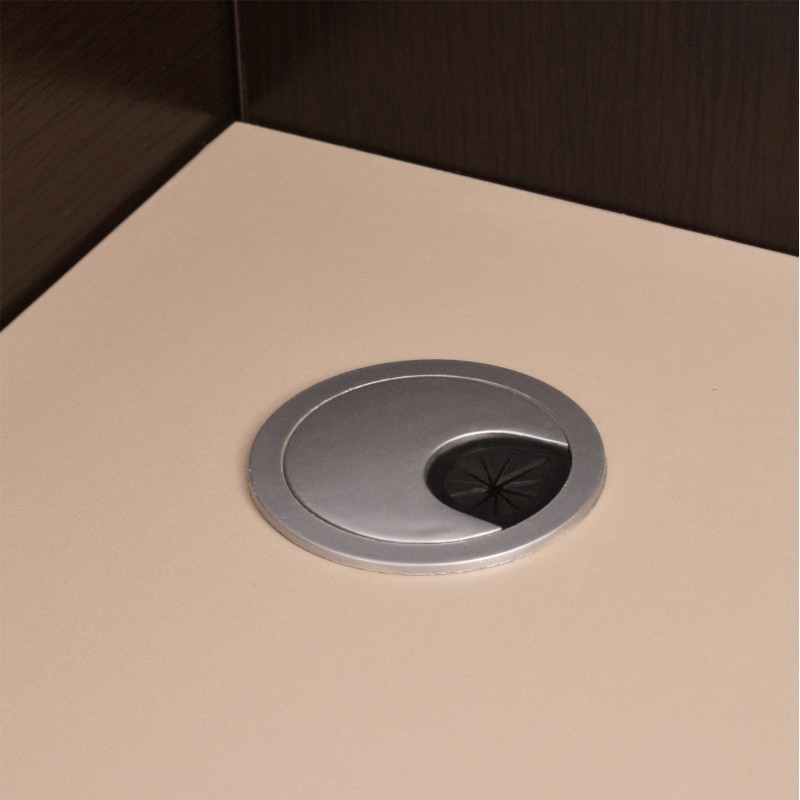 RECEPTION DESK DALTON FK2068.01 MELAMINE IN WENGE-BEIGE 240x80x106Hcm. RECEPTION DESK DALTON FK2068.01 MELAMINE IN WENGE-BEIGE 240x80x106Hcm.