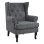 Armchair Brandon FK3073.10 Grey Fabric 83x83x104 cm.