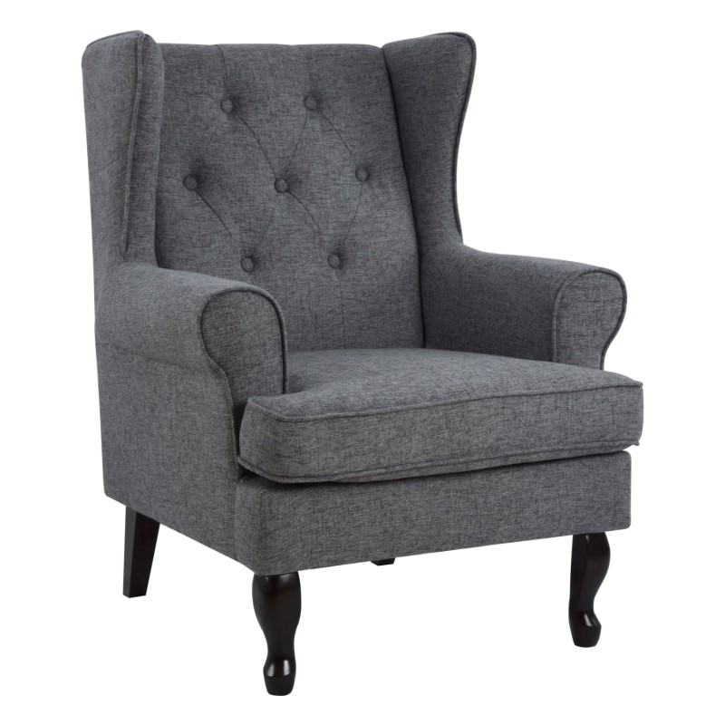 Armchair Brandon FK3073.10 Grey Fabric 83x83x104 cm. Armchair Brandon FK3073.10 Grey Fabric 83x83x104 cm.