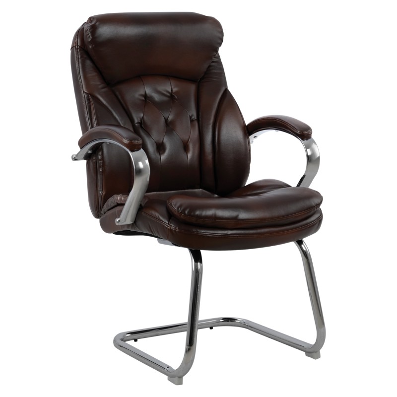 Conference chair FK1100.09 Brown 65x52x105 cm Conference chair FK1100.09 Brown 65x52x105 cm