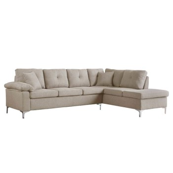 Corner right Sofa 282x197x90 cm FK3086R Beige