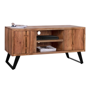 TV Furniture FK8177 Fansi from acacia solid wood natural 135x43x61.5