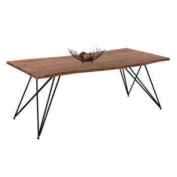 Dining Table Rio FK8181 Solid acacia wood 200Χ96Χ76Η