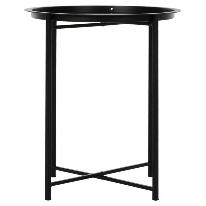 Table Foldable Metallic Black 45cm FK5287.01 Table Foldable Metallic Black 45cm FK5287.01