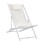 LOUNGE CHAIR PROFESSIONAL KEA FK5076.04 ALUMINUM & TEXTILENE IN WHITE COLOR 59,5x102,5x94Hcm.