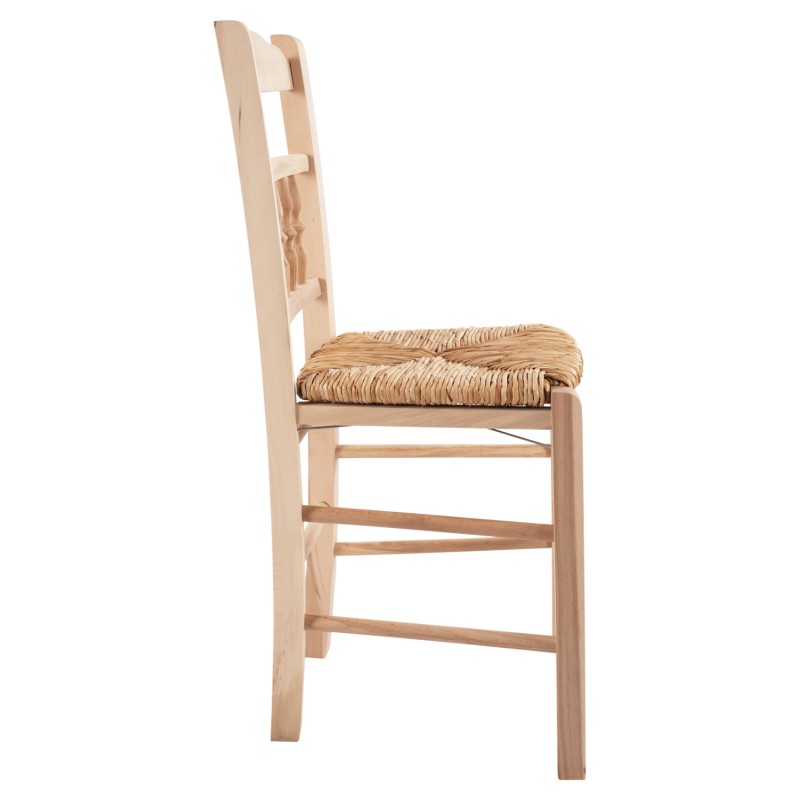 Traditional chair without color with mat FK10258 Traditional chair without color with mat FK10258