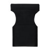 Pillow black color 2x1 for director's armchair FK5272.05 46.5χ53χ80